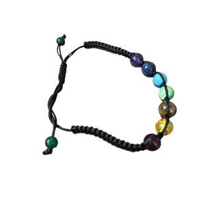 New - Unisex Stone Pull String Bracelet